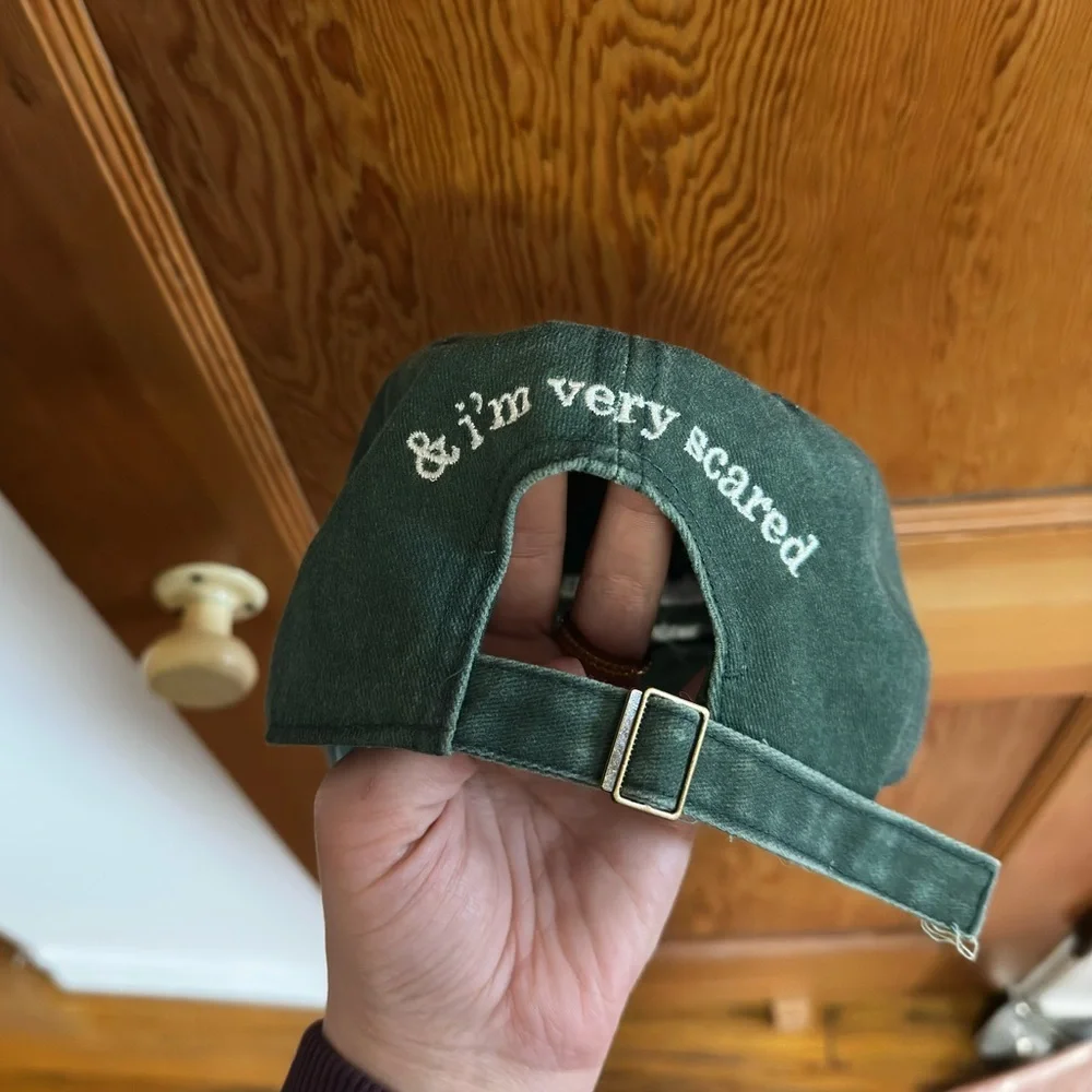 this actually is my first rodeo & i’m very scared hat